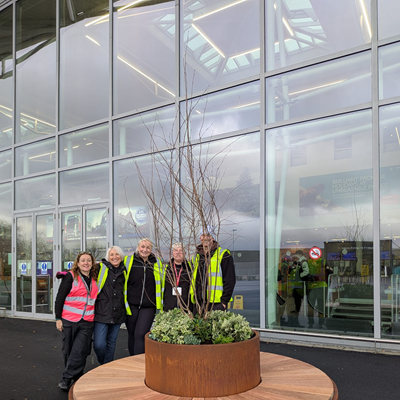 Corten Steel Terrace Furniture Range